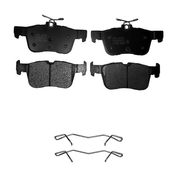 Rear Ceramic Brake Pad Kit For 2013-2020 Ford Fusion