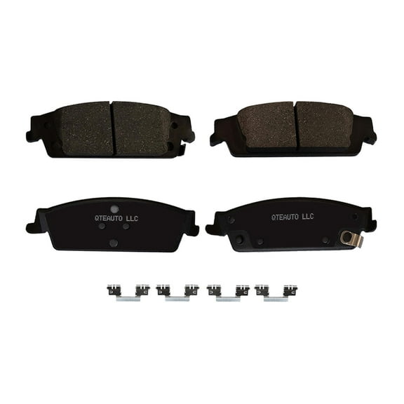Rear Ceramic Brake Pad Kit For 2019 Chevrolet Silverado 1500 LD