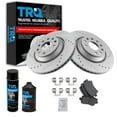 thumbnail image 1 of Rear Ceramic Brake Pad & Performance Rotor Kit w/Fluids for VW Passat BKA21667 Fits select: 2009-2013 VOLKSWAGEN CC, 2010 VOLKSWAGEN PASSAT, 1 of 6