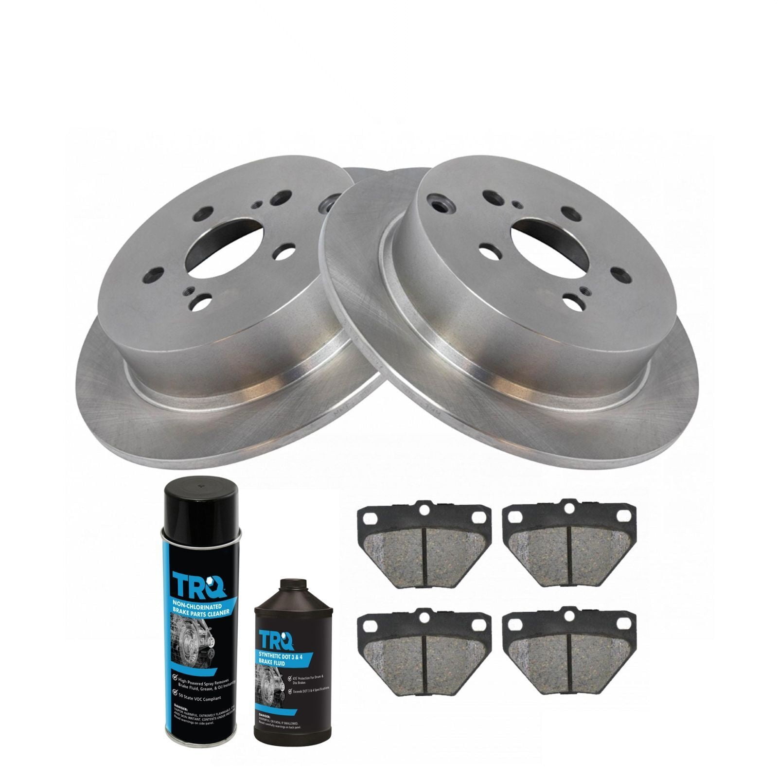 Rear Ceramic Brake Pad & Rotor Kit for Vibe for Matrix for Celica for ...