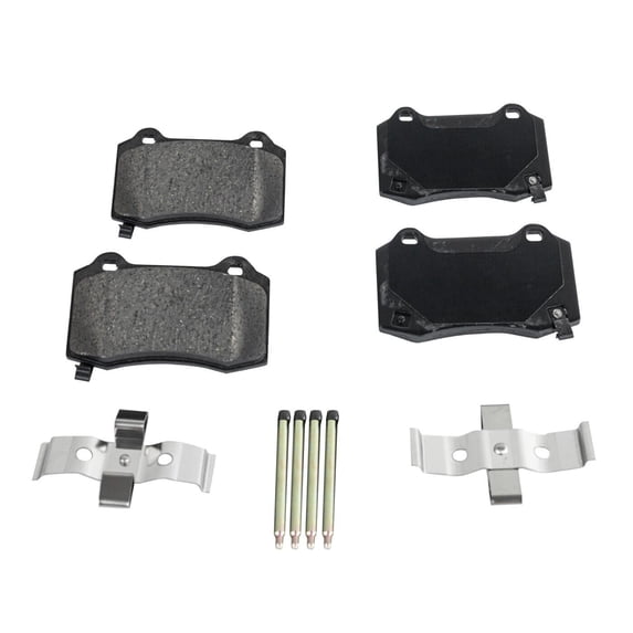 Rear Ceramic Brake Pad Set For 2006-2017 for Jeep for Grand for Cherokee 380mm Front Disc