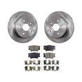 thumbnail image 1 of Rear Ceramic Brake Pad and Coated Rotor Kit - Compatible with 2012 - 2017 Toyota Camry 2013 2014 2015 2016, 1 of 2