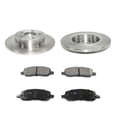 thumbnail image 1 of Rear Ceramic Brake Pad and Rotor Kit - Compatible with 2006 - 2011 Buick Lucerne 2007 2008 2009 2010, 1 of 2