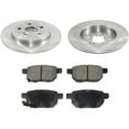 thumbnail image 1 of Rear Ceramic Brake Pad and Rotor Kit - Compatible with 2010 - 2019 Toyota Prius 2011 2012 2013 2014 2015 2016 2017 2018, 1 of 2