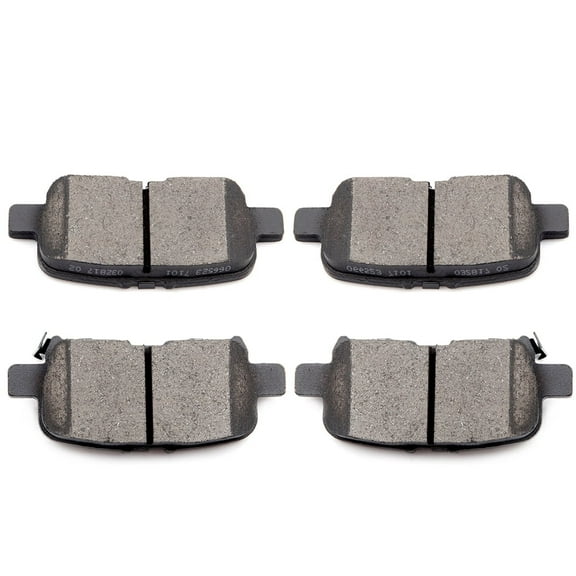 Rear Ceramic Brake Pads Kits 4pcs fit For 2001-2006 For Acura MDX,2002-2004 For Honda Odyssey,2003-2008 For Honda Pilot