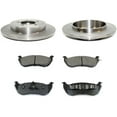 thumbnail image 1 of Rear Ceramic Brake Pads and Rotor Kit - Compatible with 2002 - 2005 Ford Explorer 2003 2004, 1 of 2