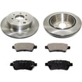 thumbnail image 1 of Rear Ceramic Brake Pads and Rotor Kit - Compatible with 2005 - 2012 Nissan Pathfinder 2006 2007 2008 2009 2010 2011, 1 of 2
