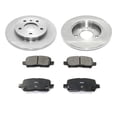 thumbnail image 1 of Rear Ceramic Brake Pads and Rotor Kit - Compatible with 2011 - 2013 Chevy Impala 2012, 1 of 2