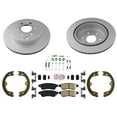 thumbnail image 1 of Rear Coated Rotors & AmeriBRAKES Pads For Nissan Frontier 2005-2021, 1 of 13