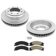 thumbnail image 1 of Rear Coated Rotors & Pads for Ford E150 2008-2014 & E350 Single Rear Wheels, 1 of 8