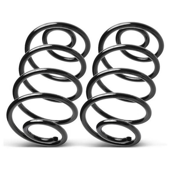 Rear Coil Spring Set 2 - Compatible with 1969, 1971 - 1972 Chevrolet Chevelle - Autopart Premium
