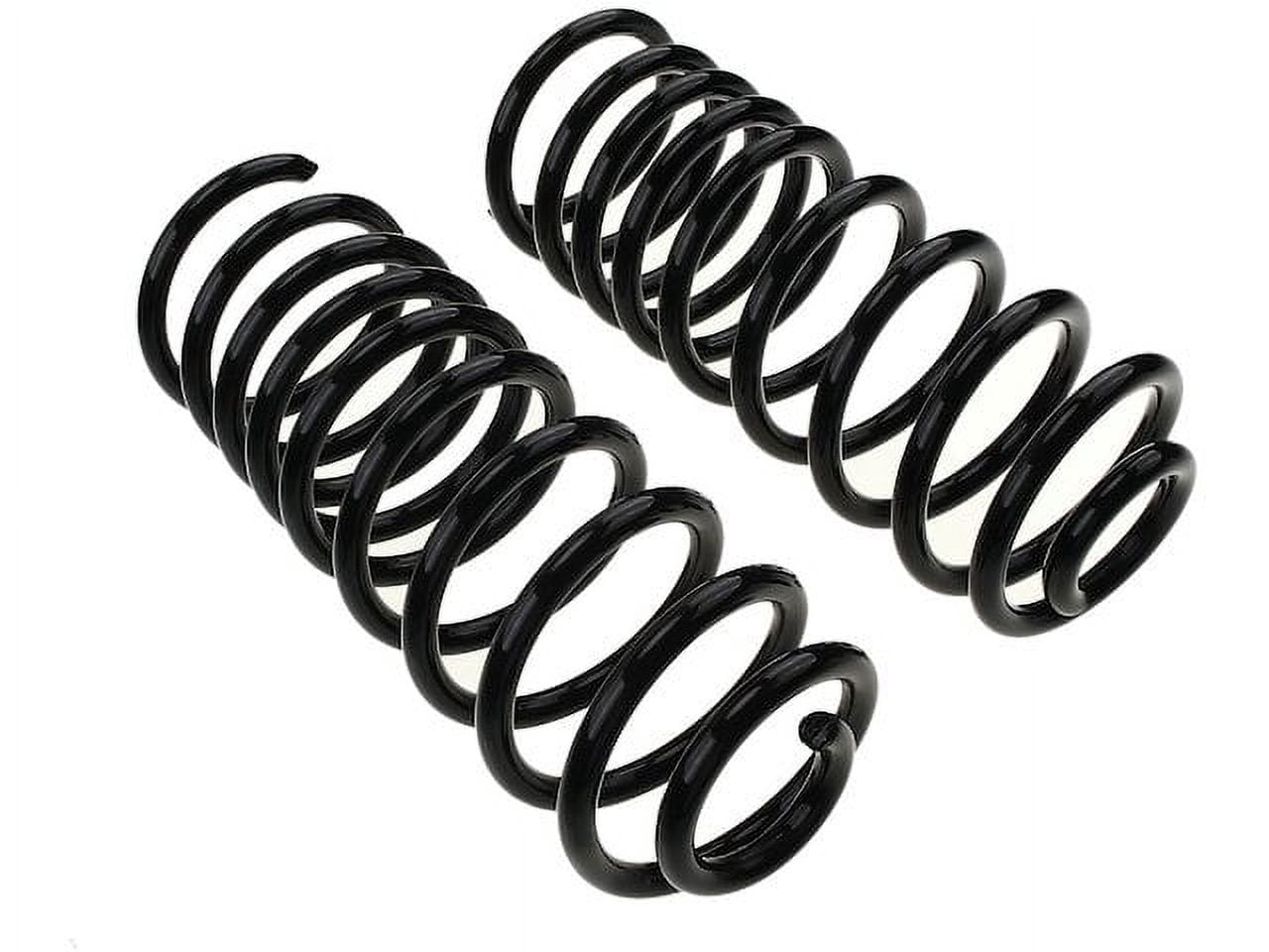 Rear Coil Spring Set 2 - Compatible with 1995 - 2002 Volkswagen Cabrio ...