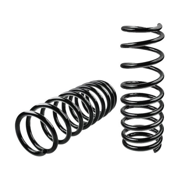 Rear Coil Spring Set 2 - Compatible with 1997 - 2005 Chevrolet Venture Mini Passenger Van - Autopart Premium