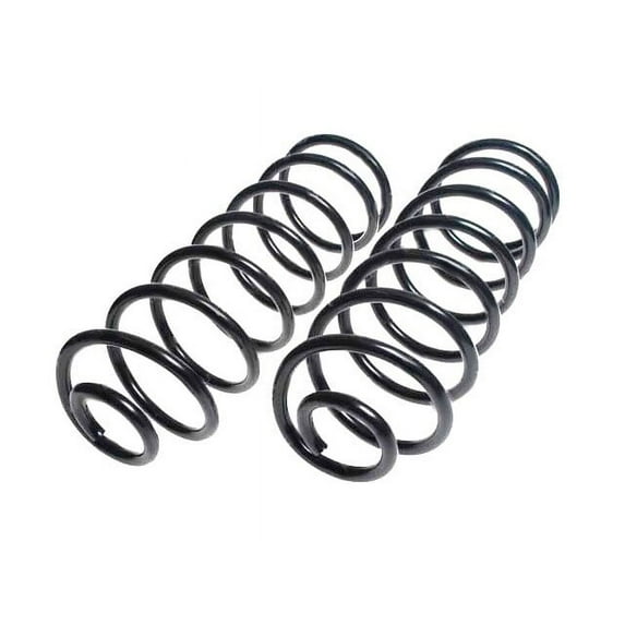 Rear Coil Spring Set - Compatible with 1965 - 1973, 1976 Cadillac DeVille 7.7L V8 1966 1967 1968 1969 1970 1971 1972