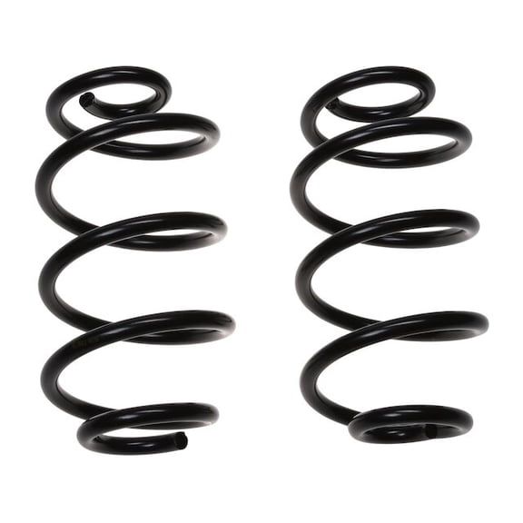 Rear Coil Spring Set - Compatible with 2007 - 2012 Nissan Versa 1.8L 4-Cylinder 2008 2009 2010 2011