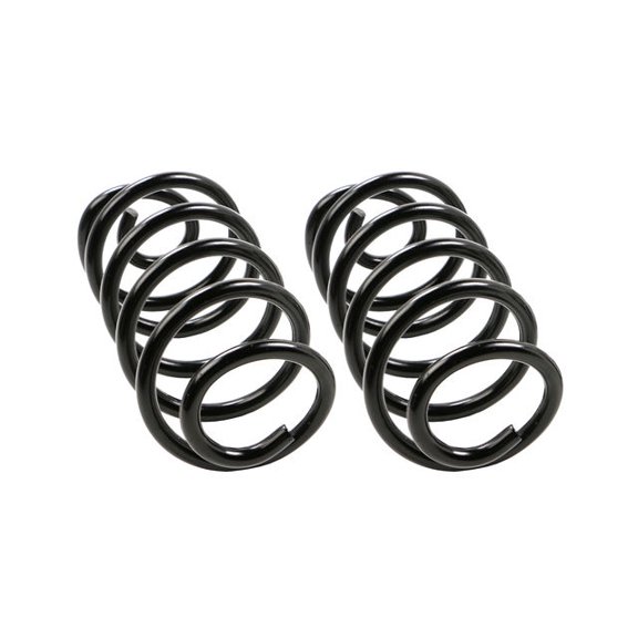 Rear Coil Spring Set - Compatible with 2007 - 2012 Nissan Versa 1.8L 4-Cylinder 2008 2009 2010 2011