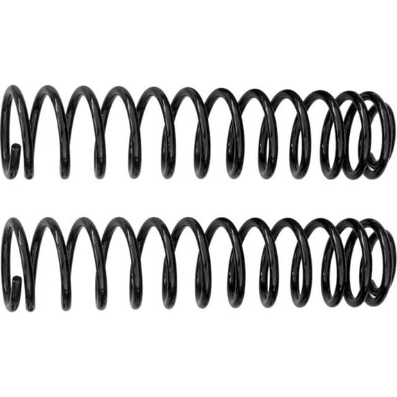 Rear Coil Spring Set - Compatible with 2007 - 2017 Jeep Wrangler 2008 2009 2010 2011 2012 2013 2014 2015 2016