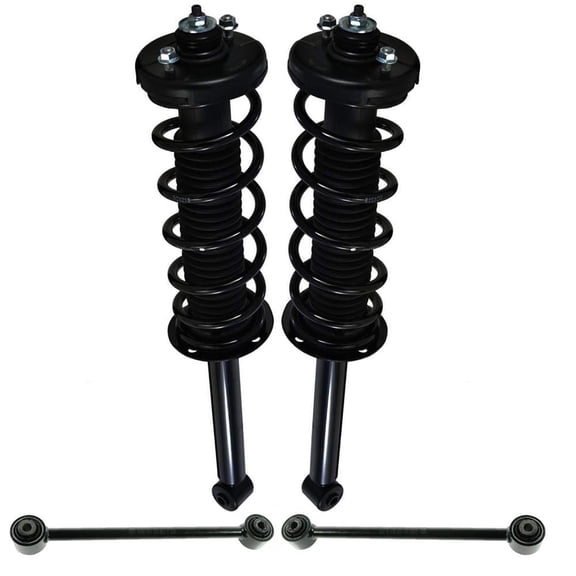 Rear Complete Spring Struts & Lower Control Arms for Acura TL 2004-2008