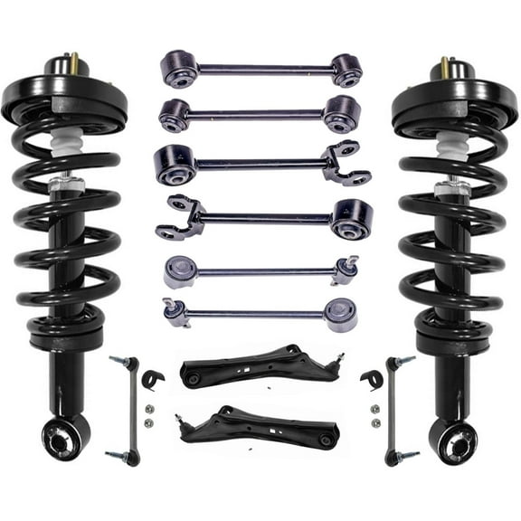 Rear Complete Struts Trailing Control Arms & Links For Ford Expedition 07-2017