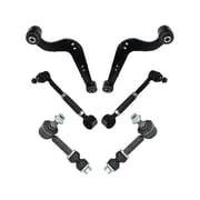 Rear Control Arm Ball Joint Sway Bar Link Kit 6 Piece - Compatible with 2006 - 2010 Toyota RAV4 2007 2008 2009