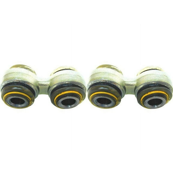 Rear Control Arm Link Set 2 Piece Set - Compatible with 1985 - 1989 BMW 635CSi 1986 1987 1988