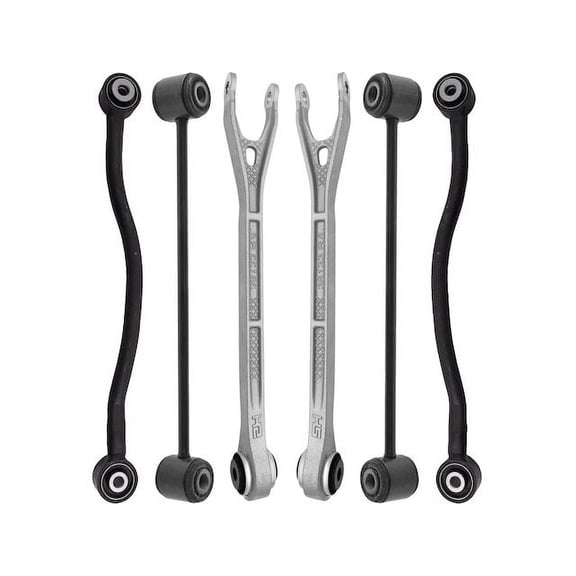 Rear Control Arm and Sway Bar End Link Kit 6 Piece - Compatible with 2008 - 2020 Dodge Challenger 2009 2010 2011 2012 2013 2014 2015 2016 2017 2018 2019