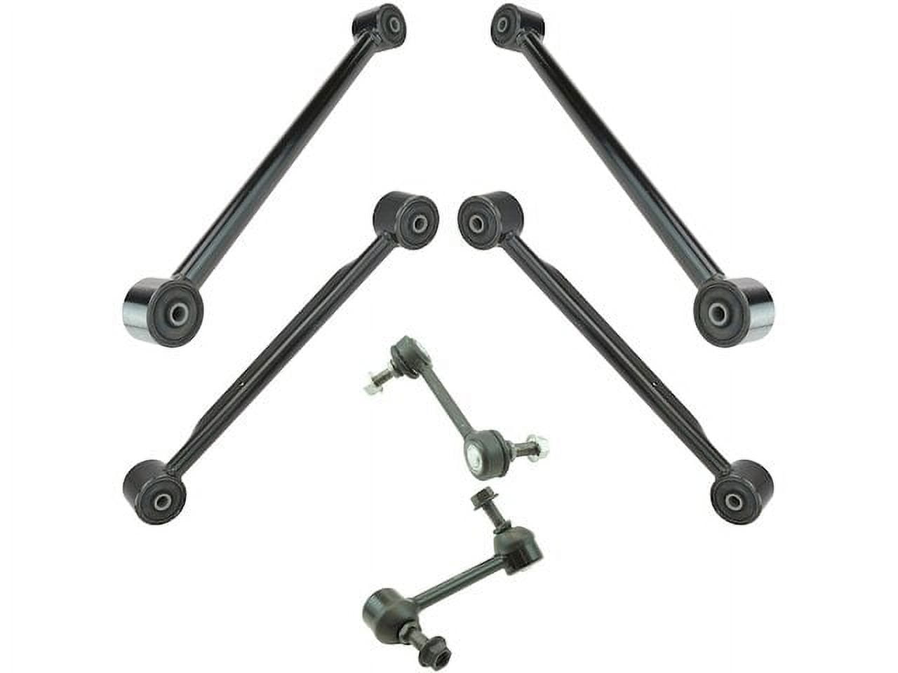 Rear Control Arm Sway Bar End Link Trailing Arm Kit 6 Piece