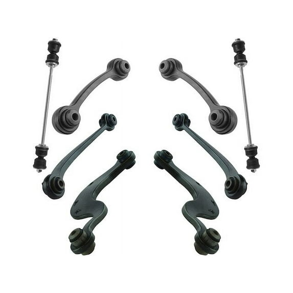 Rear Control Arm and Sway Bar End Link Kit 8 Piece - Compatible with 2007 - 2010 Saturn Outlook 2008 2009