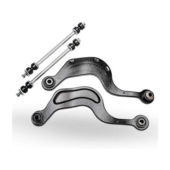 Rear Control Arm and Sway Bar End Link Kit - Compatible with 2009 - 2017 Chevy Traverse 2010 2011 2012 2013 2014 2015 2016