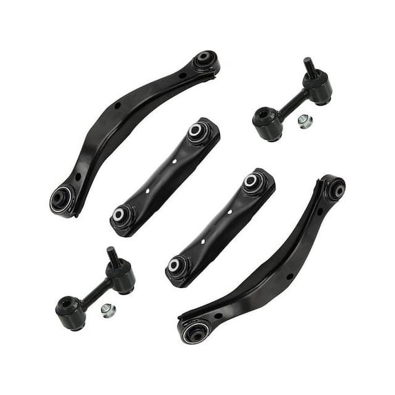 Rear Control Arm and Sway Bar End Link Kit - Compatible with 2014 - 2019 Chevy Impala 2015 2016 2017 2018