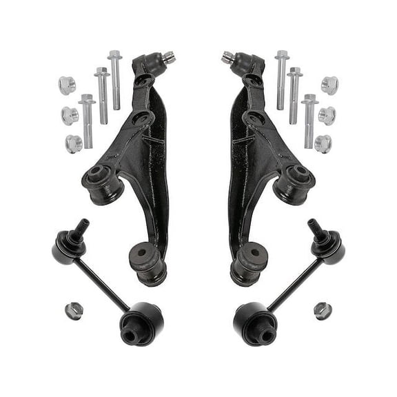 Rear Control Arm and Sway Bar End Link Kit - Compatible with 2016 - 2017 Subaru Crosstrek