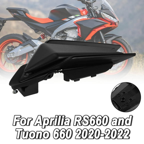 Rear Cowl Tail FAIRING Cover For Aprilia RS660 RSV4 Tuono 660 2020-2024 Black