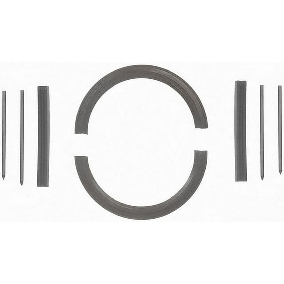 Rear Crankshaft Seal Kit - Compatible with 1975 - 1987 Buick Regal 1976 1977 1978 1979 1980 1981 1982 1983 1984 1985 1986
