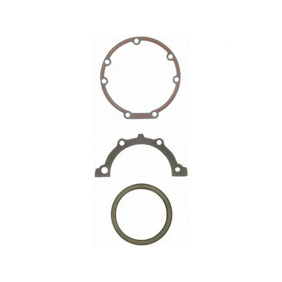 Rear Crankshaft Seal Kit - Compatible with 1985 - 1986, 1988 - 1995 GMC C2500 1989 1990 1991 1992 1993 1994
