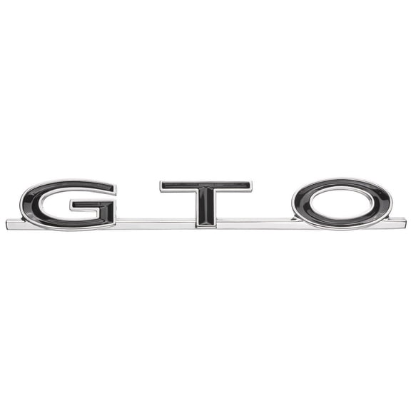 Rear Deck Lid Trunk Emblem For 1964-1969 Pontiac GTO Made in the USA