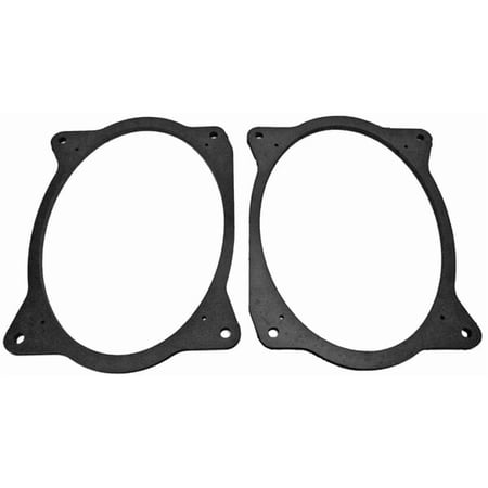 Rear Deck Speaker Adapters Fits 2007-2015 Toyota Yaris Liftback
