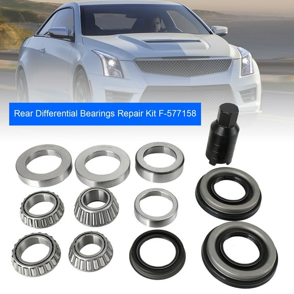 Rear Differential Bearings Repair Kit F-577158 For Cadillac ATS CTS 2013-2019