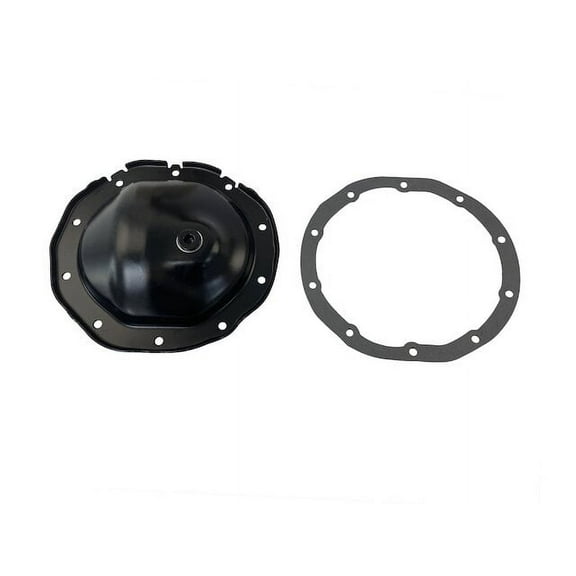 Rear Differential Cover with Drain Plug and Gasket - 8.5 Inch Ring Gear - Compatible with 1999 - 2008 Chevy Silverado 1500 2000 2001 2002 2003 2004 2005 2006 2007