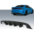 thumbnail image 1 of Rear Diffuser Bumper Lip PP Fit for 2015-2023 Dodge Charger SRT Black Rear Body Splitter Valance, 1 of 10