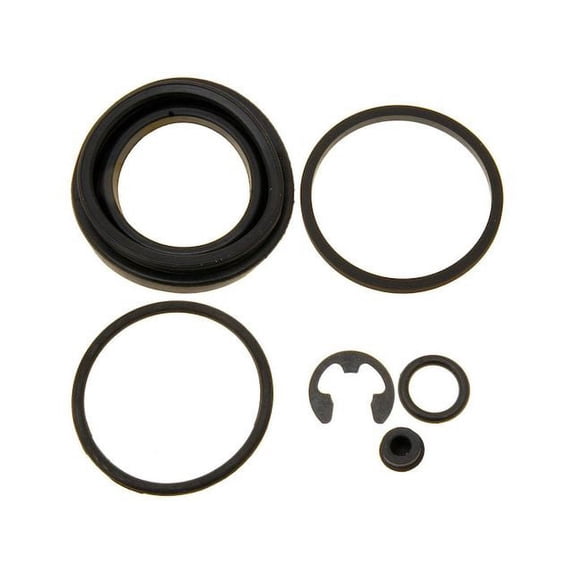Rear Disc Brake Caliper Seal Kit - Compatible with 2012 - 2015 Mercedes-Benz ML350 2013 2014