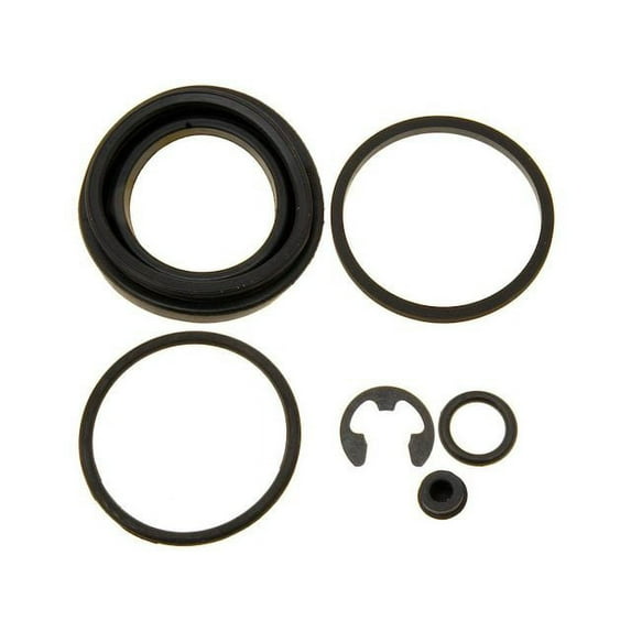 Rear Disc Brake Caliper Seal Kit - Compatible with 2016 - 2017 Mercedes-Benz GLE350