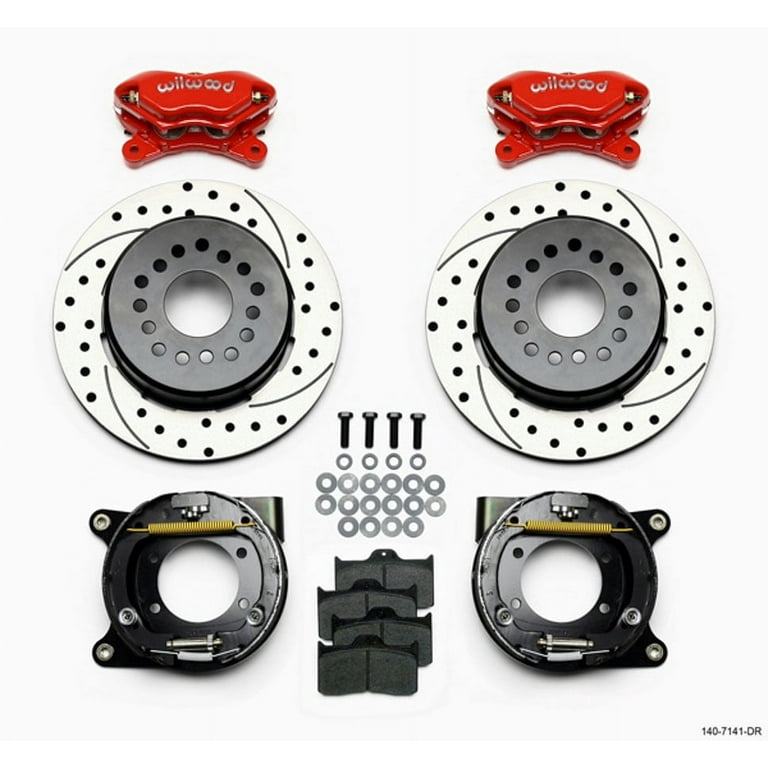 Wilwood Rear Disc Brake Kit w/Park Brake Chevy Wilwood Rear Disc Brake Kit w/Park Brake Chevy