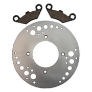 Rear Disc Brake Rotor & Semi-Metallic Pads 2003-2007 fits Polaris Predator 500