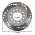 thumbnail image 1 of Rear Disc Brake Rotor for GY6 150cc 250cc Gas Moped Scooter Jonway Roketa M DR20, 1 of 2