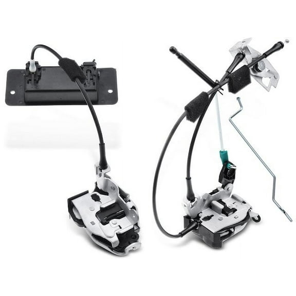 Rear Door Latch Cable Set 2 - Compatible with 1992 - 2002 Ford E-150 Econoline 1993 1994 1995 1996 1997 1998 1999 2000 2001