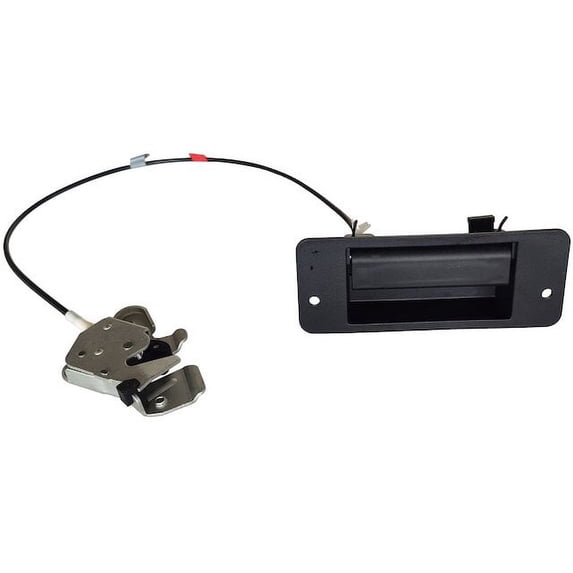 Rear Door Latch and Handle Assembly - Compatible with 2003 - 2009 Ford E-150 2004 2005 2006 2007 2008