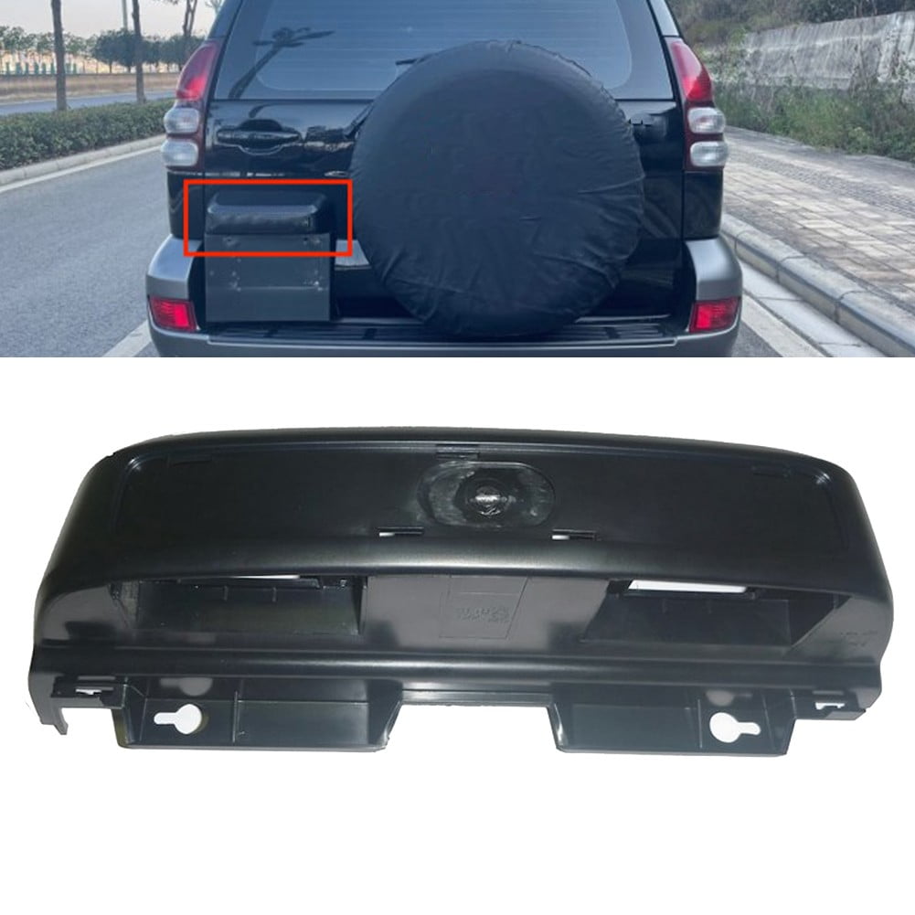 Pour Toyota Land Cruiser Prado 120 LC120 2003-2009 Support De Plaque D' Immatriculation Arrière Base Cadre De Plaque D'immatriculation Couvercle De Lampe 81696-60011