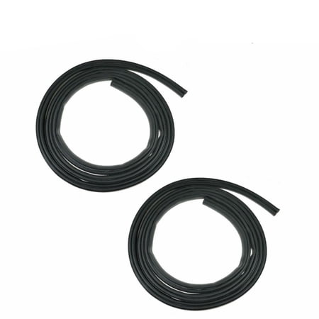 Rear Door Weatherstrip Seals Left/Right Pair Set of 2 For Cadillac Chevy GMC