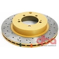 thumbnail image 1 of Rear Drilled & Slotted 4000 Series Rotor for 2003-2005 Evolution 8 by 9, 1 of 1