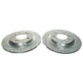 thumbnail image 1 of Rear Drilled & Slotted Brake Rotor for 2021-22 Kia K5 - Set of 2, 1 of 1